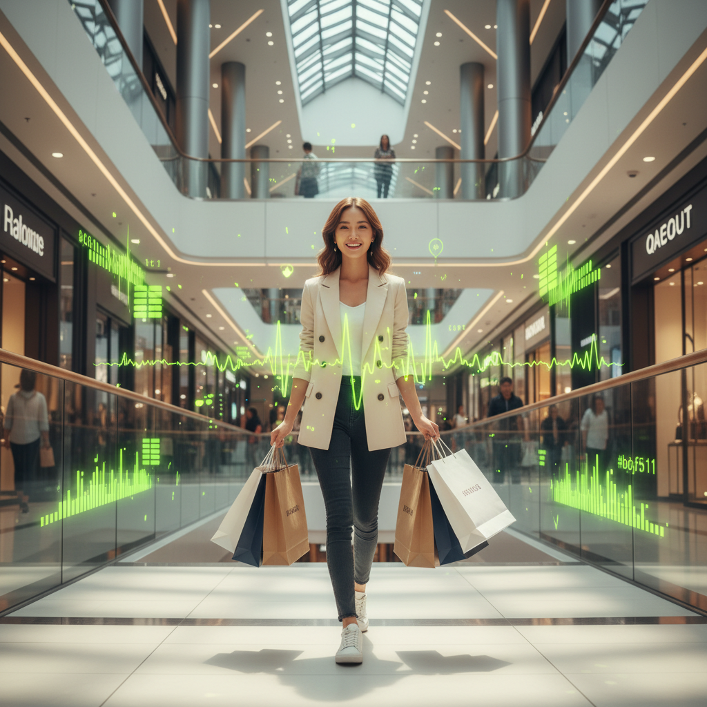 Modern retail environment where WAVNetwork AOS runs
